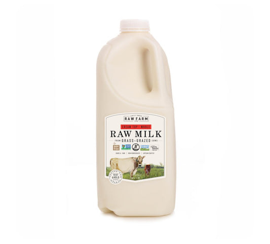 Raw Farm Milk - 1/2 Gallon