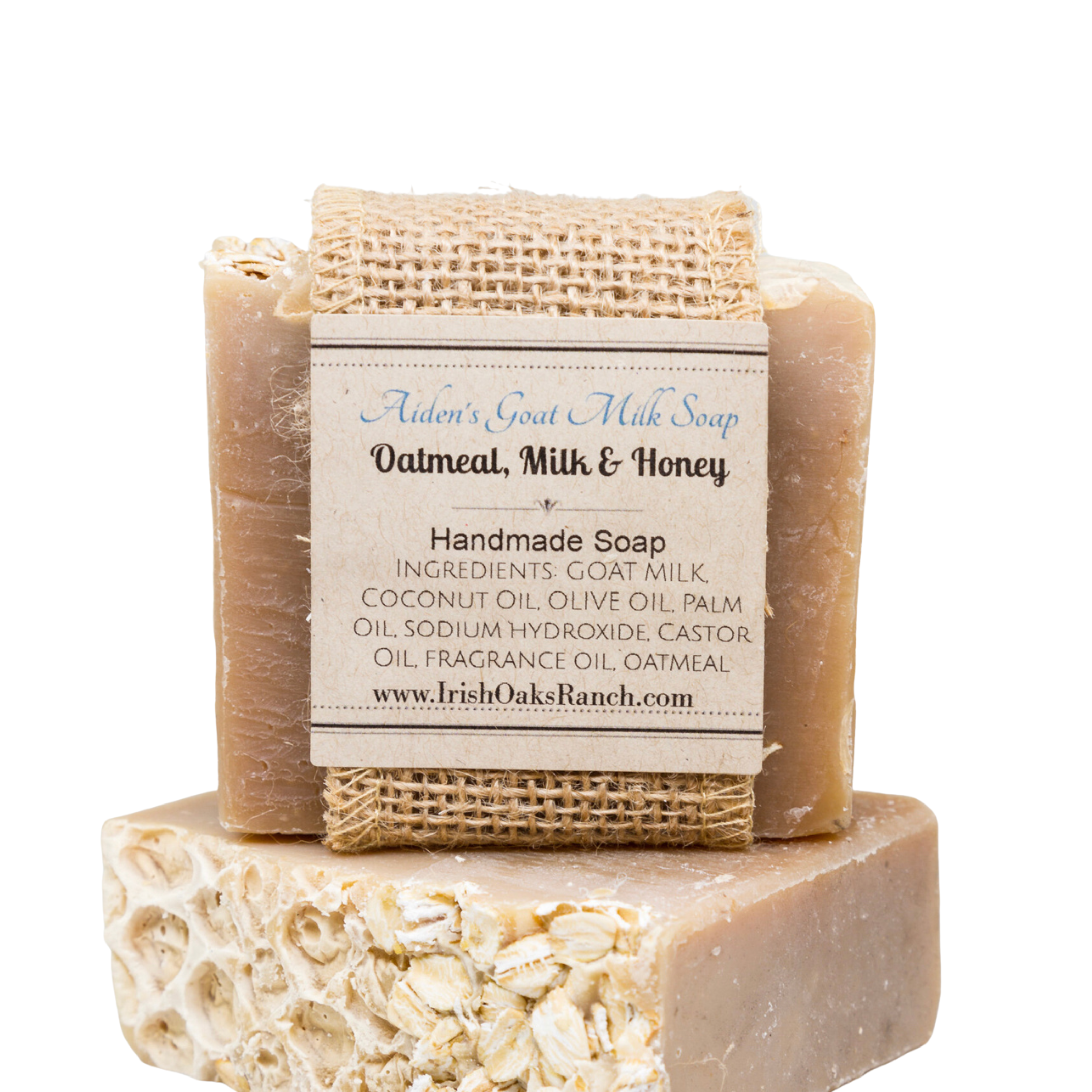 Oatmeal Honey Soap with Goat Milk